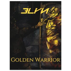 "Golden Warrior" Fine Art Poster